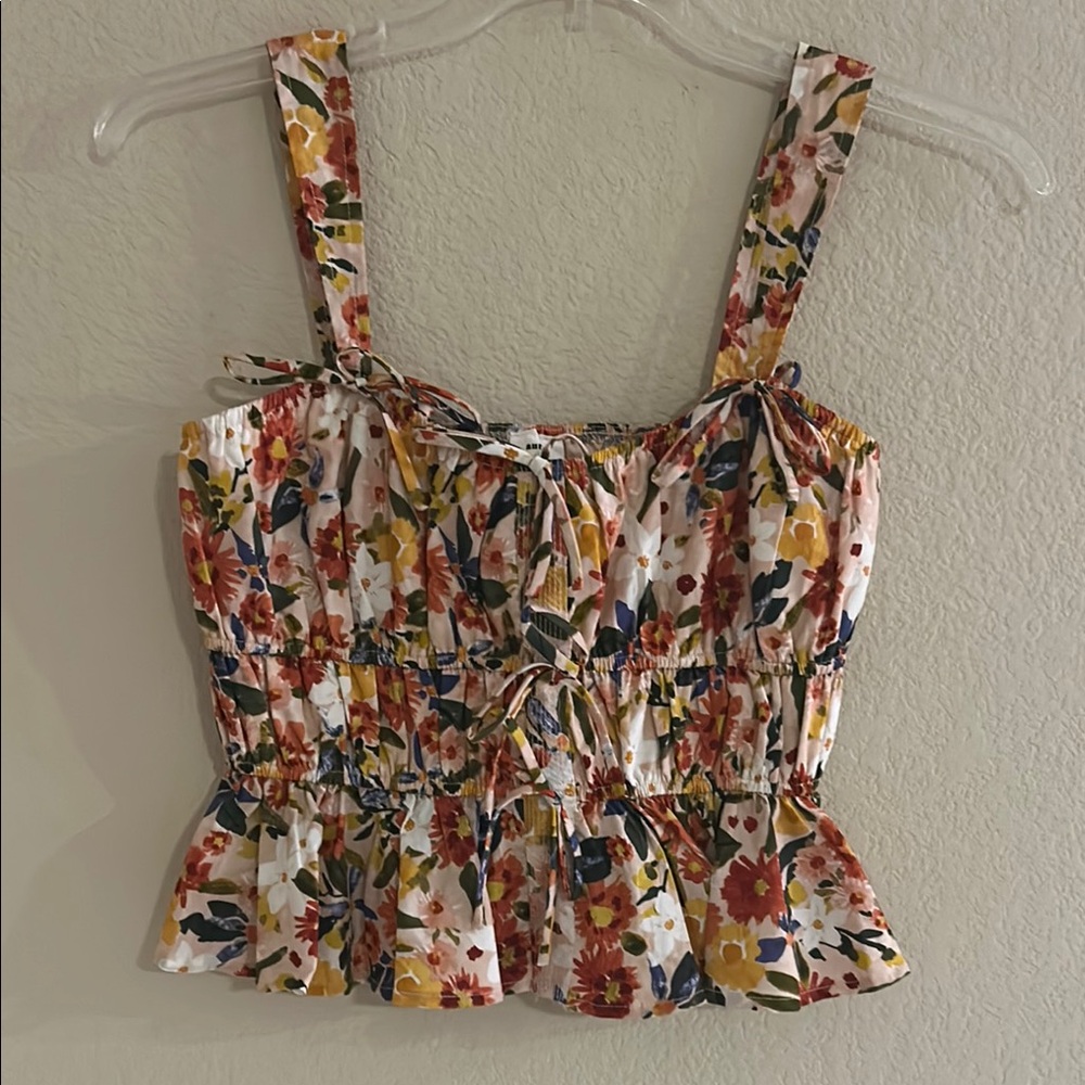 AUREUM Floral Multicolor Tank Top size S